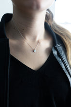 Load image into Gallery viewer, Known Heart Necklace | Salvaged Steel Auto Part | Sterling Silver Chain