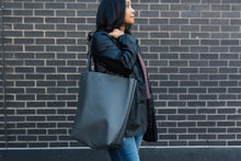 Load image into Gallery viewer, Gather Tote | Large Shoulder Bag | High Quality Upcycled Vinyl
