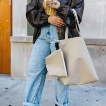 Load image into Gallery viewer, Grab n Go Clutch | Zippered Bag made with Upcycled Vinyl donated by Ford Motor Company