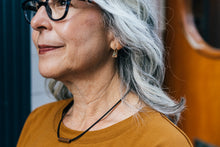 Load image into Gallery viewer, Copper Harbor Mini Earrings | Repurposed Automotive Copper Shims | Stainless Steel Ear Wire