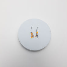 Load image into Gallery viewer, Copper Harbor Mini Earrings | Repurposed Automotive Copper Shims | Stainless Steel Ear Wire