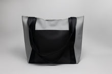 Load image into Gallery viewer, Continuous Tote | Large Upcycled Automotive Leather Purse | Two Roomy Pockets | Seatbelt Straps