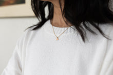 Load image into Gallery viewer, Tipping Point Necklace | Repurposed Automotive Copper Shims | Gold Plated Chain