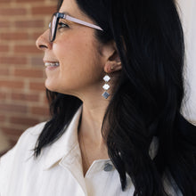 Load image into Gallery viewer, Connections Earrings | Repurposed Auto Parts | Stainless Steel | Gold Plated Ear Wire