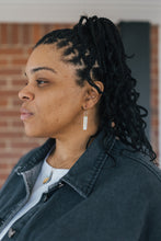 Load image into Gallery viewer, Archways Earrings | Repurposed Automotive Aluminum & Brass | Stainless Steel Ear Wire