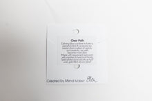 Load image into Gallery viewer, Clear Path Adjustable Bracelet | Sapphire & Lapis Lazuli with Repurposed Auto Brass Washers | Gold Plated