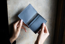 Load image into Gallery viewer, Minimalist Wallet | Repurposed Automotive Leather | Card Pockets | Black, Gray