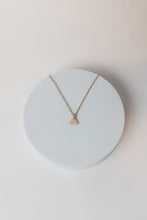 Load image into Gallery viewer, Tipping Point Necklace | Repurposed Automotive Copper Shims | Gold Plated Chain