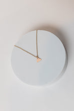 Load image into Gallery viewer, Tipping Point Necklace | Repurposed Automotive Copper Shims | Gold Plated Chain