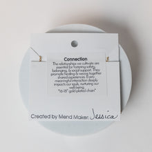 Load image into Gallery viewer, Connections Earrings | Repurposed Auto Parts | Stainless Steel | Gold Plated Ear Wire