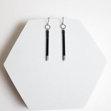 Load image into Gallery viewer, Stand By Me Earrings | Repurposed Automotive Steel Pop Rivets | Stainless Steel Ear Wire