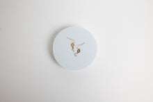 Load image into Gallery viewer, Promise Drop Earrings | Freshwater Pearl & Repurposed Brass Auto Parts | Gold Plated Ear Wire