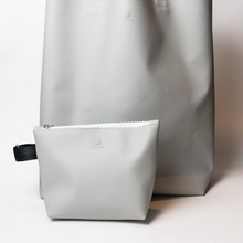 Load image into Gallery viewer, Grab n Go Clutch | Zippered Bag made with Upcycled Vinyl donated by Ford Motor Company