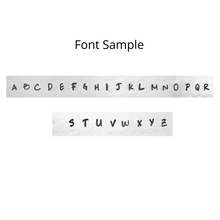 Load image into Gallery viewer, Known Adjustable Bracelet | Personalized Initials on Salvaged Steel Auto Part | 14K Gold-Filled Minimalist Chain