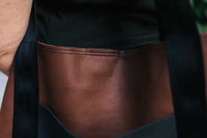 Continuous Leather Tote