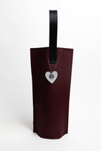 Load image into Gallery viewer, Cozy Up Burgundy Leather Beverage Bag