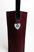 Load image into Gallery viewer, Cozy Up Burgundy Leather Beverage Bag