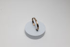 Stop & Breathe Cuff | Upcycled Automotive Copper Brake Line Hammered for Texture