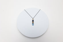 Load image into Gallery viewer, Ripple Effect Gunmetal Necklace