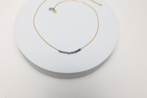 Tiny Bridge Gold Plated Necklace