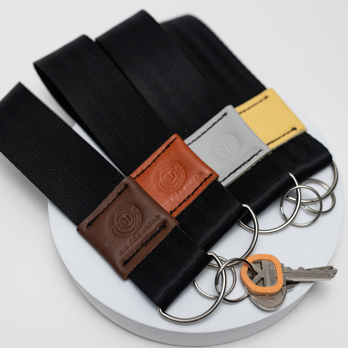 Spark Leather Keychain