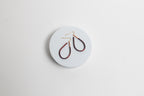 Power Within Earrings | Repurposed Copper Hairpin for Electric Vehicles | Gold Plated Ear Wire