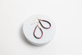 Power Within Earrings | Repurposed Copper Hairpin for Electric Vehicles | Gold Plated Ear Wire