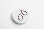 Power Within Earrings | Repurposed Copper Hairpin for Electric Vehicles | Gold Plated Ear Wire