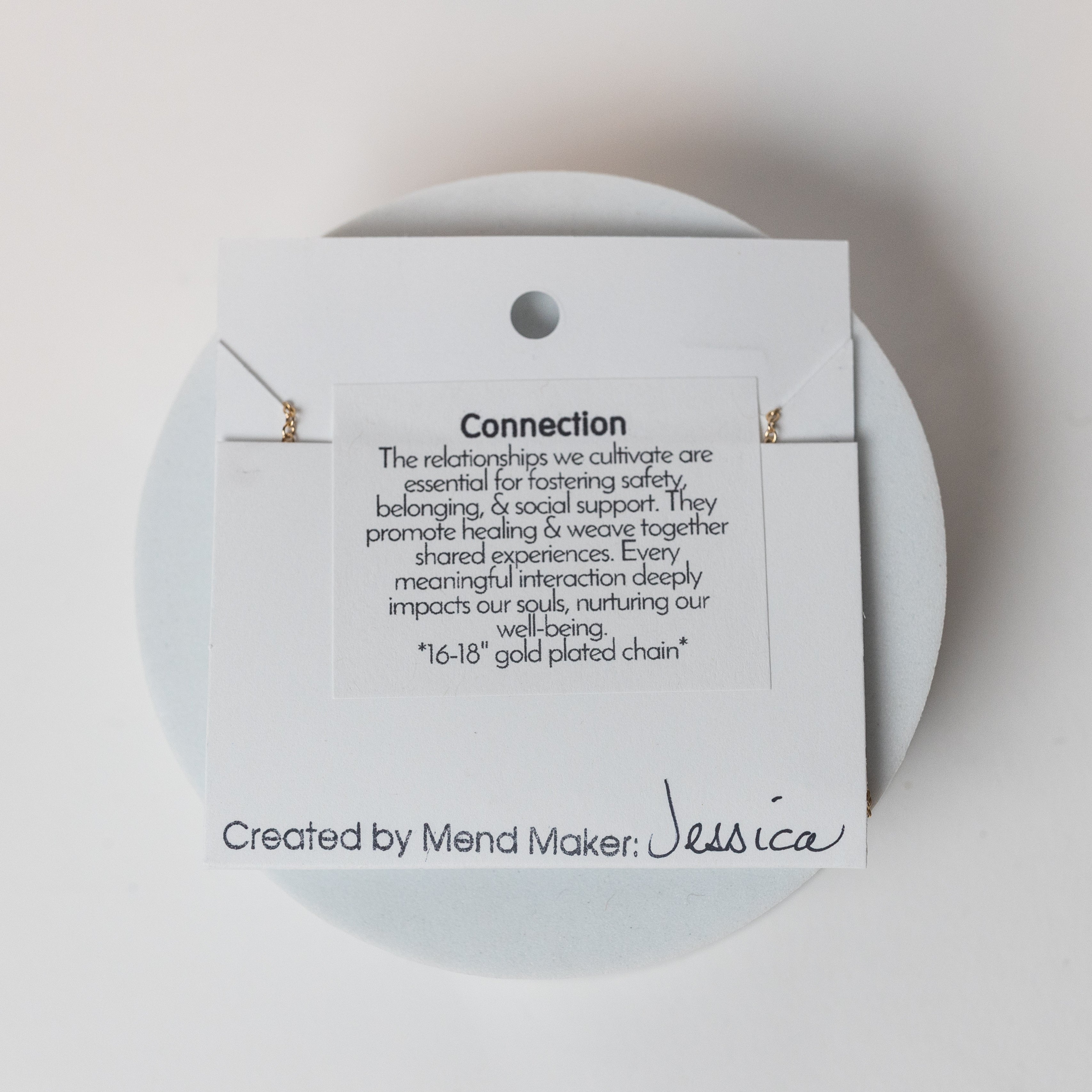 Connections Earrings | Repurposed Auto Parts | Stainless Steel | Gold Plated Ear Wire