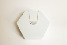 Load image into Gallery viewer, Borderline Aluminum &amp; Gold Plated Adjustable Necklace