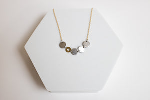 Lose Yourself Aluminum & Gold Plated Necklace