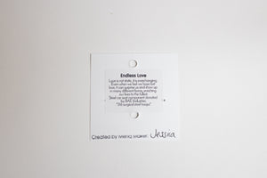 Endless Love Surgical Steel Hoop Earrings
