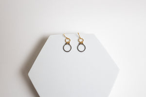 How Sweet It Is Stainless Steel & Gold Plated Earrings