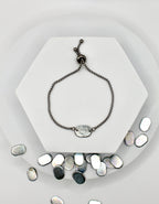 Guidance Adjustable Bracelet | Salvaged Steel Auto Part | Stainless Steel Chain