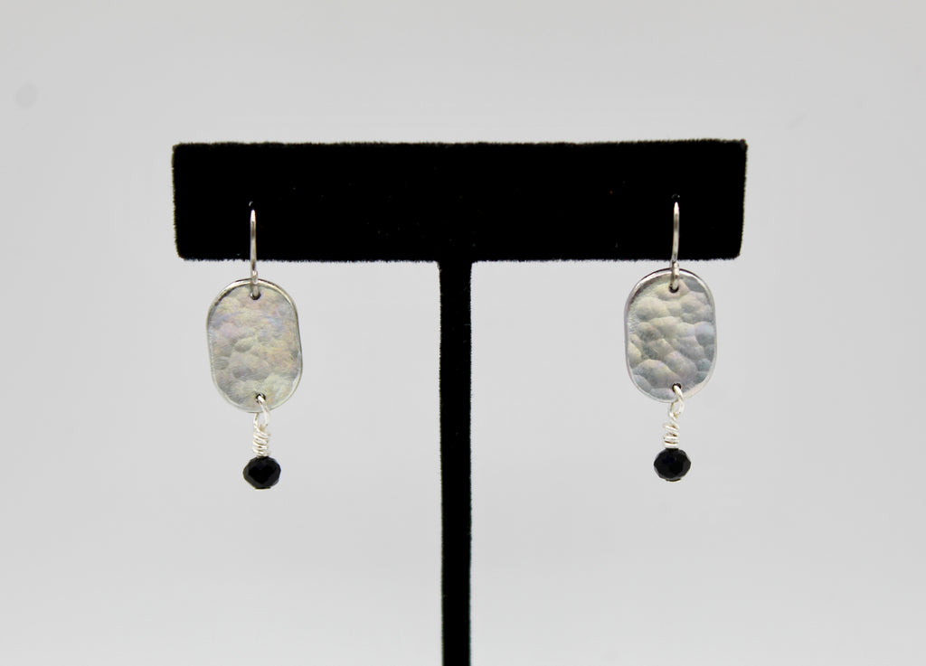 Twilight Earrings | Upcycled Stainless Steel Auto Components | Stainless Steel Ear Wire