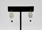 Twilight Earrings | Upcycled Stainless Steel Auto Components | Stainless Steel Ear Wire