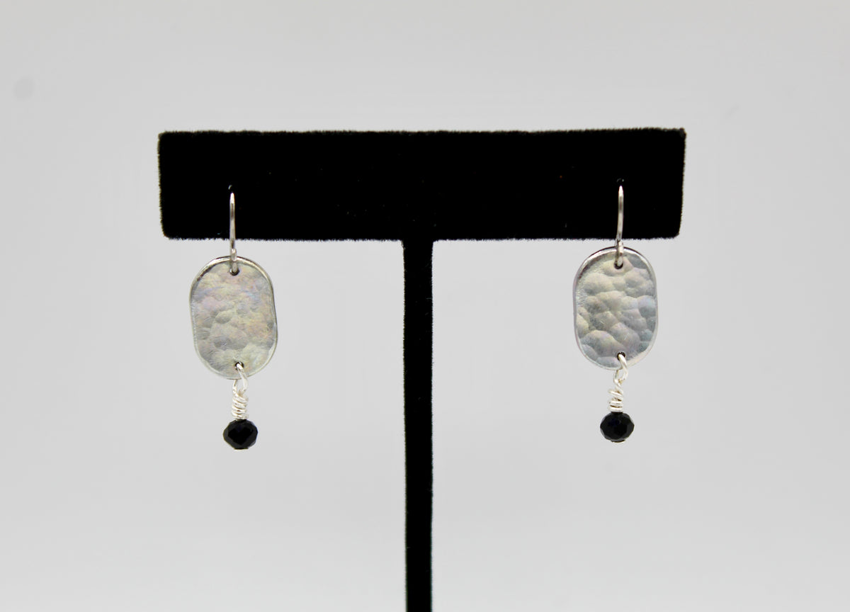 Twilight Earrings | Upcycled Stainless Steel Auto Components | Stainless Steel Ear Wire