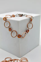Continuity Bracelet | Repurposed Automotive Copper | Rose Gold Plated