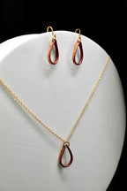 Expressions Earrings | Automotive Copper Wire | Gold Plated Ear Wire