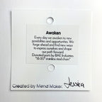 Awaken Necklace | Salvaged Steel Auto Part | Adjustable Stainless Steel Chain