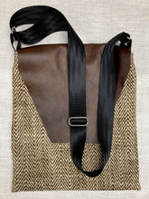 Load image into Gallery viewer, Waypoint Crossbody Leather &amp; Fabric - One of a Kind!