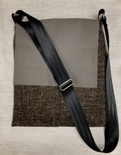 Load image into Gallery viewer, Waypoint Crossbody Leather &amp; Fabric - One of a Kind!