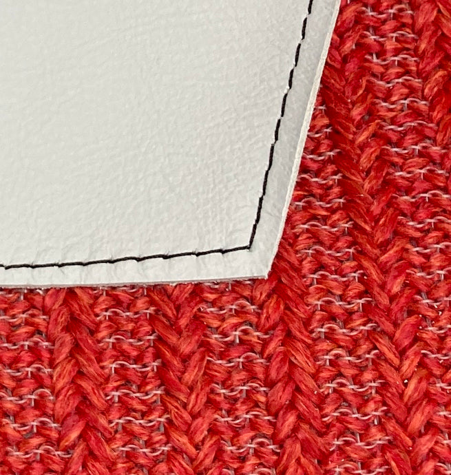 red light gray crossbodu close up