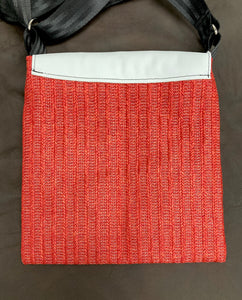 red light gray crossbody bag back