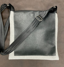 Load image into Gallery viewer, silver crossbody purse adjustable strap