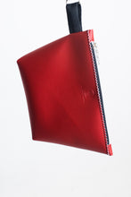 Load image into Gallery viewer, Holiday Red Grab n Go Vinyl Zipper Bag