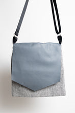 Load image into Gallery viewer, Waypoint Crossbody Leather &amp; Fabric - One of a Kind!