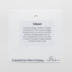 Eclipsed | Repurposed Automotive Aluminum Earrings with Surgical Steel Posts