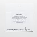 Harmony  Necklace | Recycled Auto Brass Washer | 18K Gold Plated Two Strand Chain & Pendant