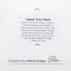 Leave Your Mark Bookmark